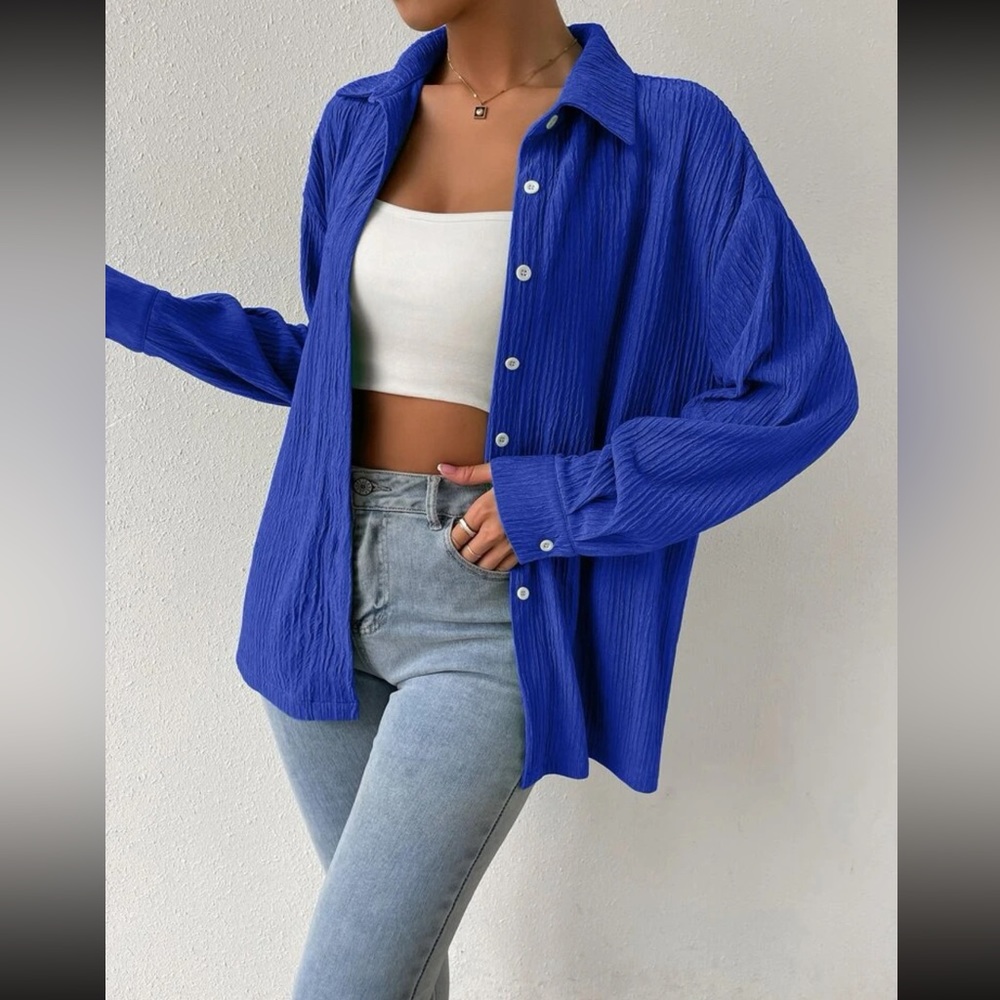 Drop Shoulder Longline Shirt